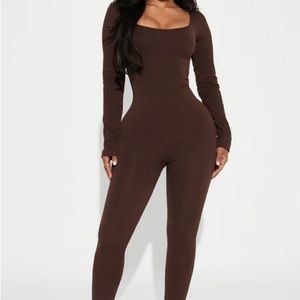 Elegant Brown Women's Jumpsuit